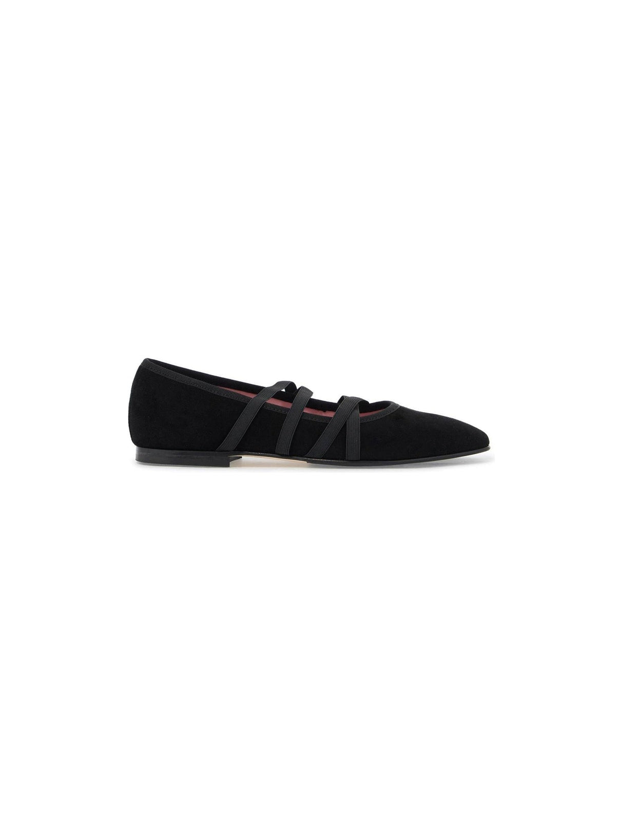 Suede Tutu Ballerina Flats - 34 - Women > Shoes > Flats > Ballet flats