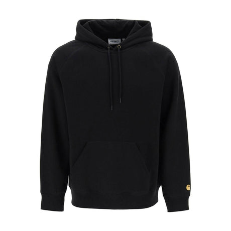 Black Chase Cotton-Blend Hoodie CARHARTT WIP JOHN JULIA.