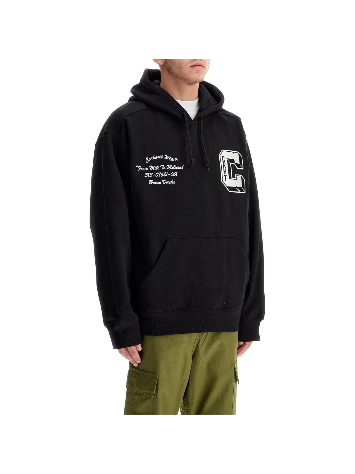 Ducks Pattern Hooded Sweatshirt-Carhartt WIP-JOHN JULIA