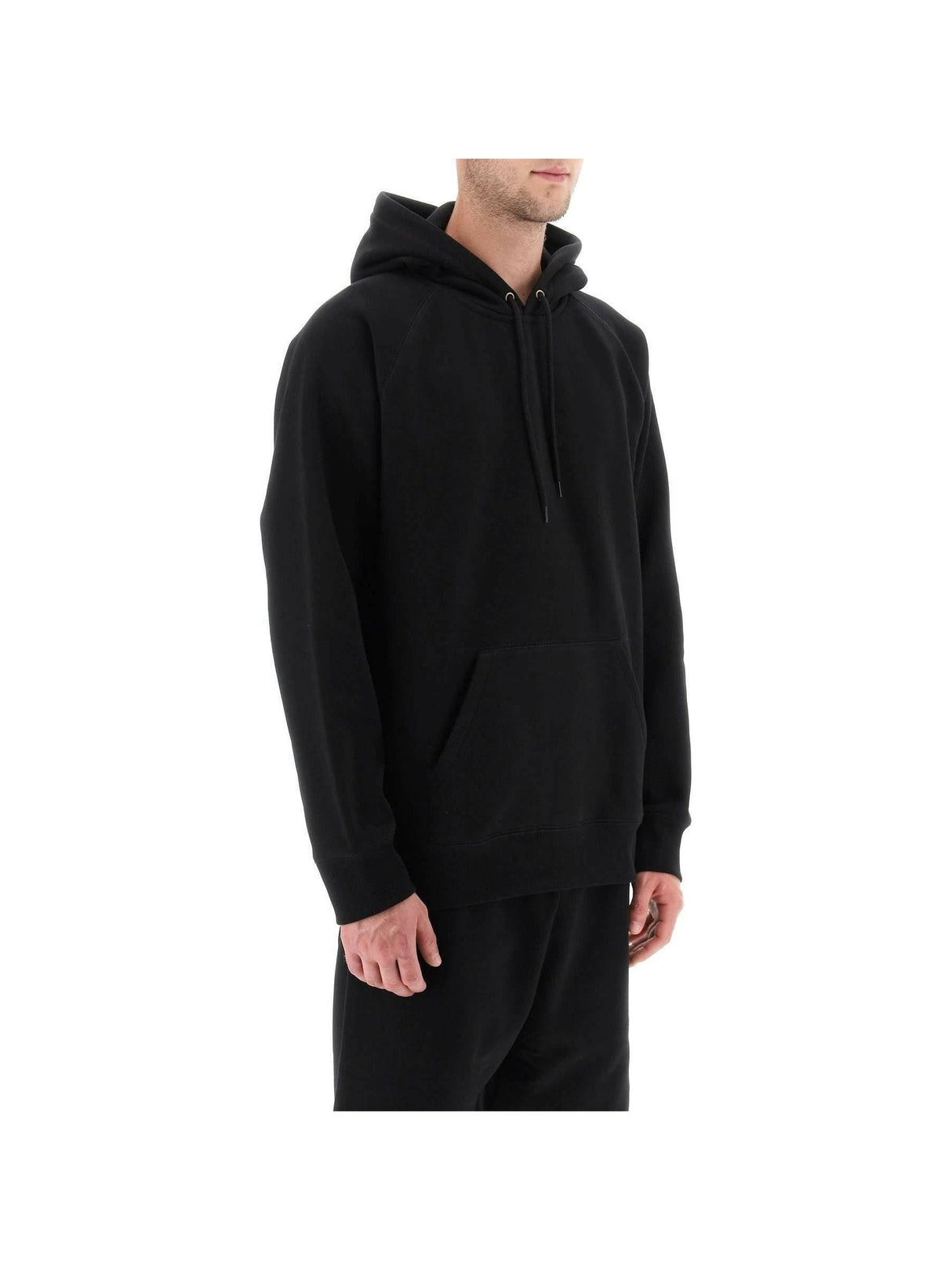 Black Chase Cotton-Blend Hoodie CARHARTT WIP JOHN JULIA.