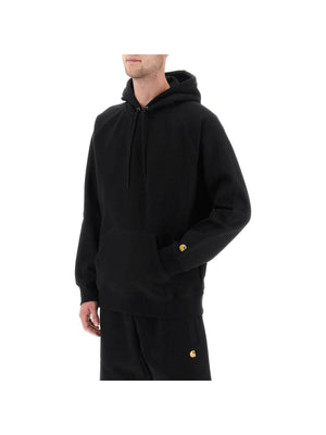 Black Chase Cotton-Blend Hoodie CARHARTT WIP JOHN JULIA.