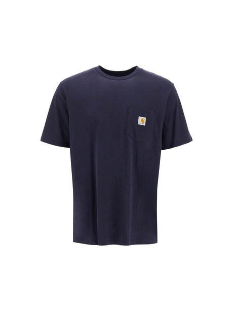 Pocket Detail Cotton T-Shirt-Carhartt WIP-JOHN JULIA