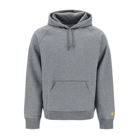 Dark Grey Chase Cotton-Blend Hoodie CARHARTT WIP JOHN JULIA.