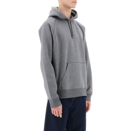 Dark Grey Chase Cotton-Blend Hoodie CARHARTT WIP JOHN JULIA.