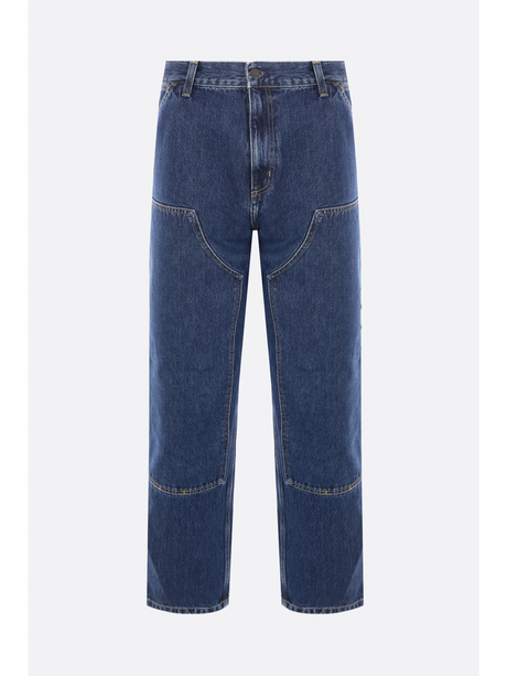 Double Knee Denim Cargo Jeans-Carhartt WIP-JOHN JULIA