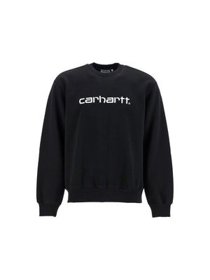 Embroidered Logo Cotton Sweatshirt-Carhartt WIP-JOHN JULIA