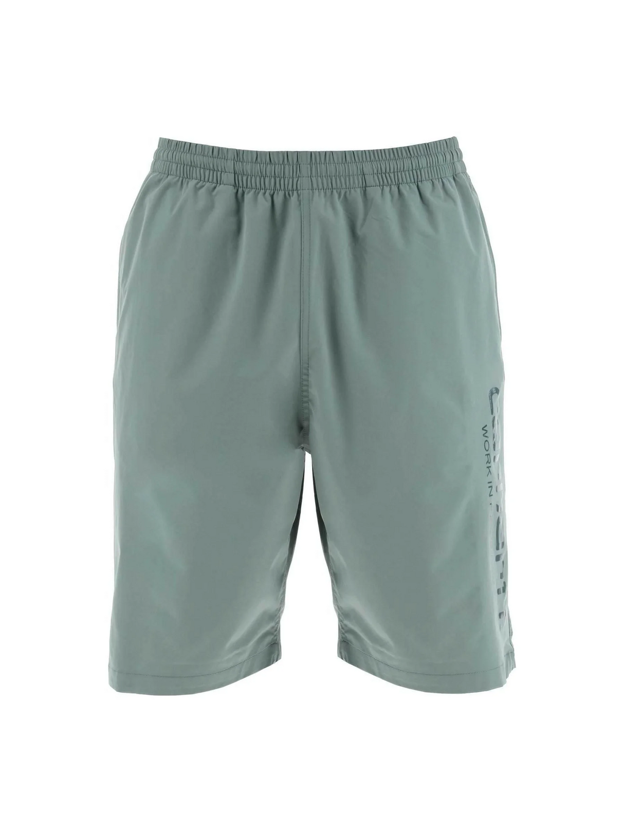 Green Technical Stretch Polyester Bermuda Swim Trunks CARHARTT WIP JOHN JULIA.