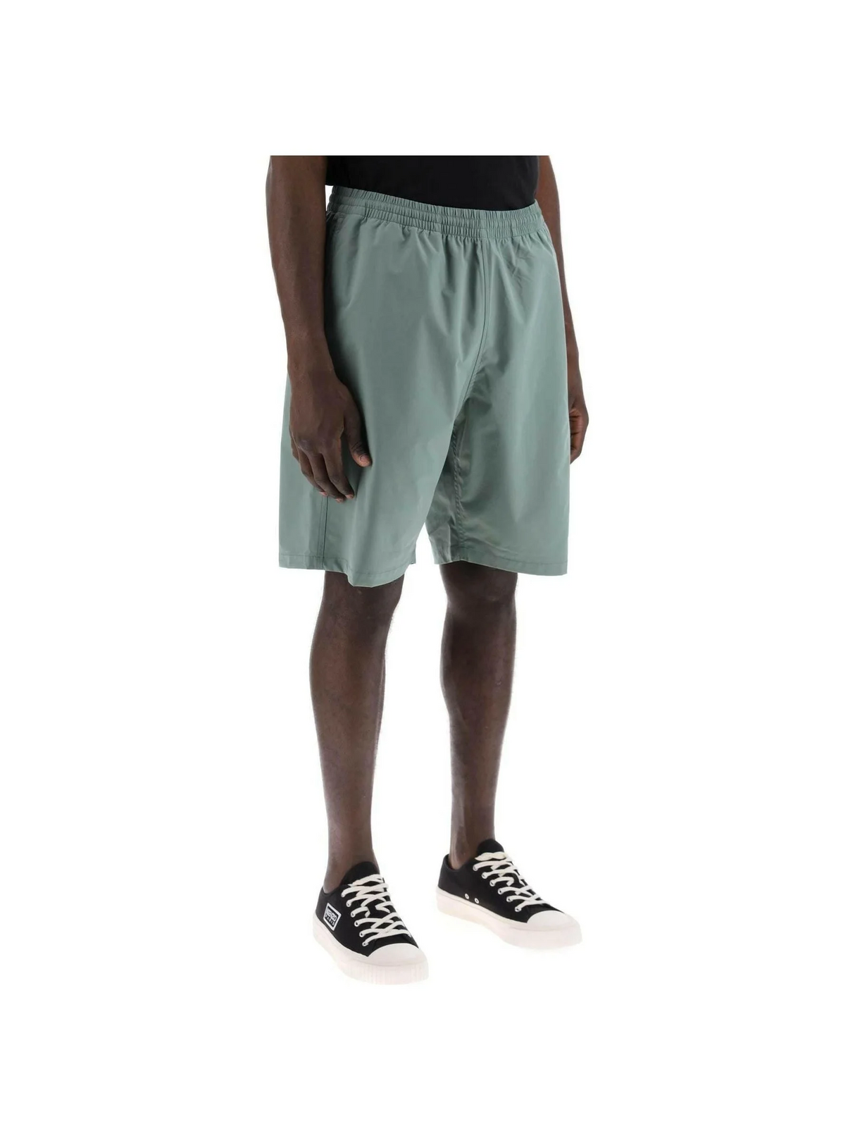 Green Technical Stretch Polyester Bermuda Swim Trunks CARHARTT WIP JOHN JULIA.