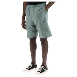 Green Technical Stretch Polyester Bermuda Swim Trunks CARHARTT WIP JOHN JULIA.