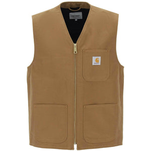 Hamilton Brown Arbor Cotton Canvas Vest CARHARTT WIP JOHN JULIA.