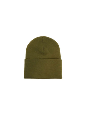 Logo Patch Beanie Hat - OS - Men > Accessories > Scarves hats and gloves > Hats