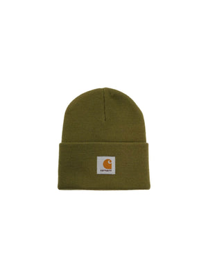 Logo Patch Beanie Hat - OS - Men > Accessories > Scarves hats and gloves > Hats