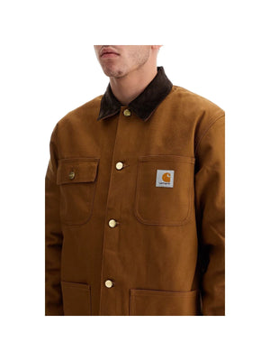 CARHARTT WIP-Michigan Cotton Canvas Jacket-JOHN JULIA