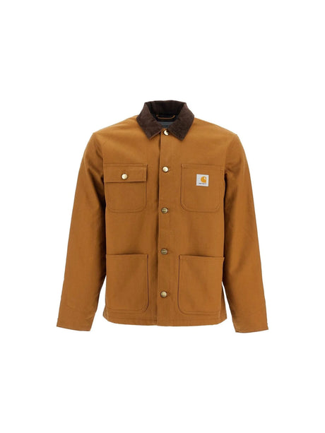 CARHARTT WIP-Michigan Cotton Canvas Jacket-JOHN JULIA