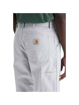 CARHARTT WIP-Organic Cotton Dearborn Canvas Double Knee Pants-JOHN JULIA