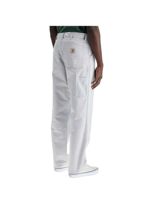 CARHARTT WIP-Organic Cotton Dearborn Canvas Double Knee Pants-JOHN JULIA