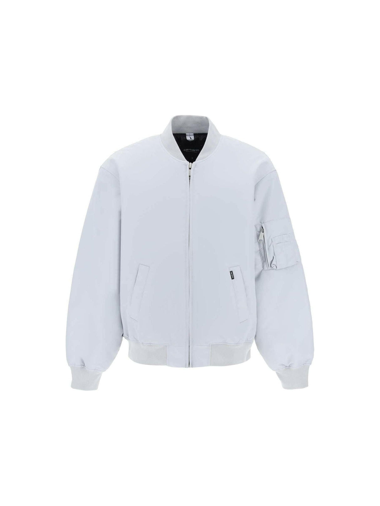 CARHARTT WIP-Silver Nylon Otley Bomber-JOHN JULIA