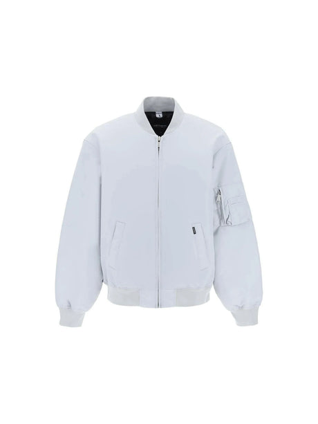 CARHARTT WIP-Silver Nylon Otley Bomber-JOHN JULIA