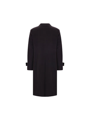 Corsaro Double-breasted Wool and Cashmere Coat-CARUSO-JOHN JULIA