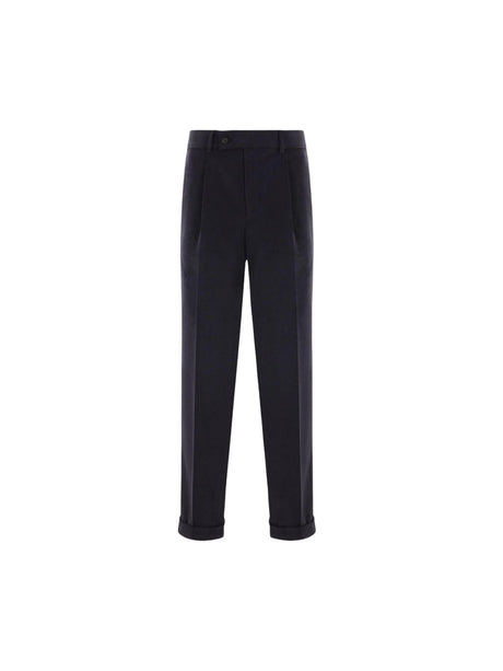 Oberto Corduroy Trousers-CARUSO-JOHN JULIA