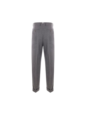 Oberto Wool Trousers-CARUSO-JOHN JULIA