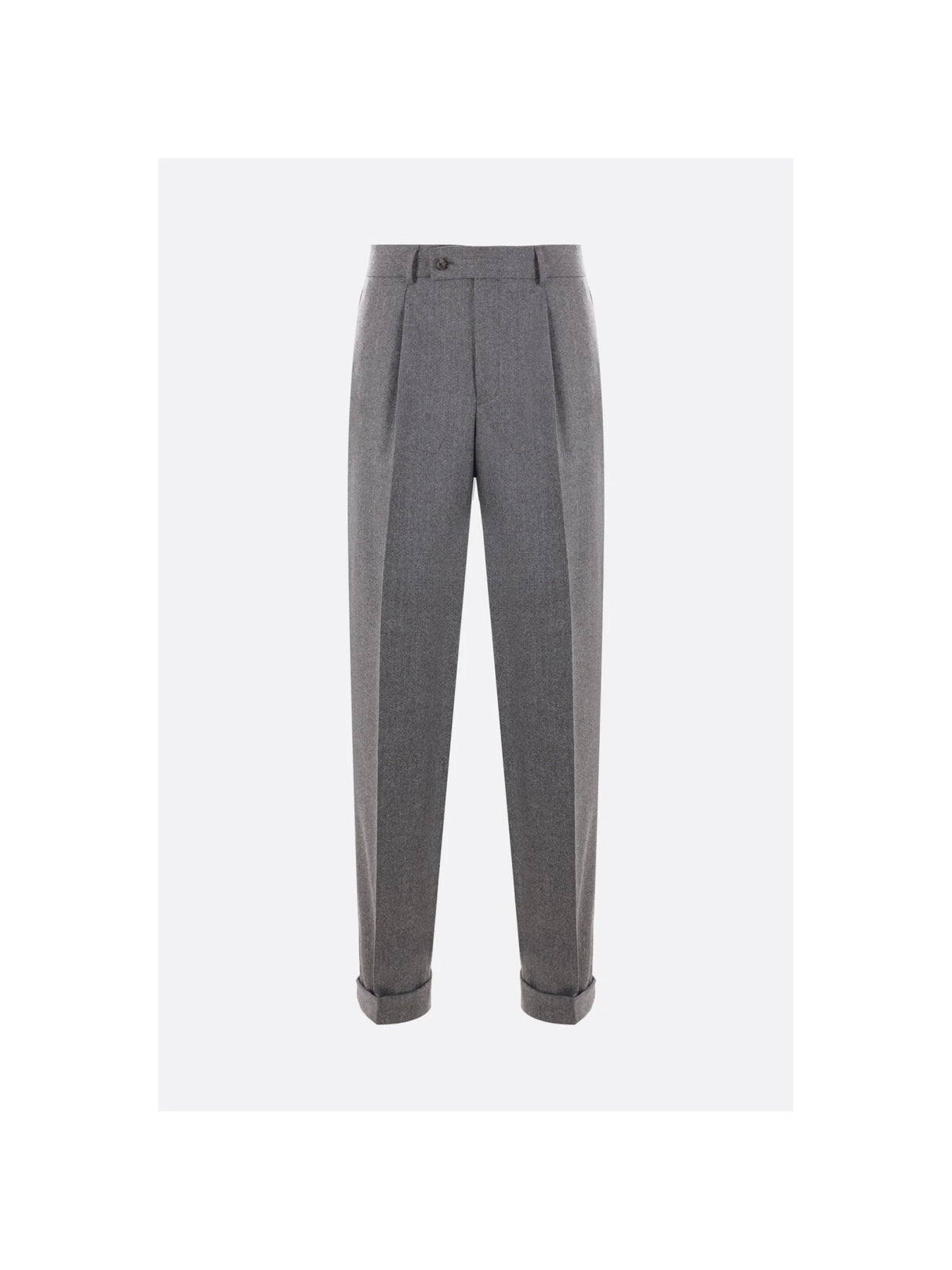 Oberto Wool Trousers-CARUSO-JOHN JULIA