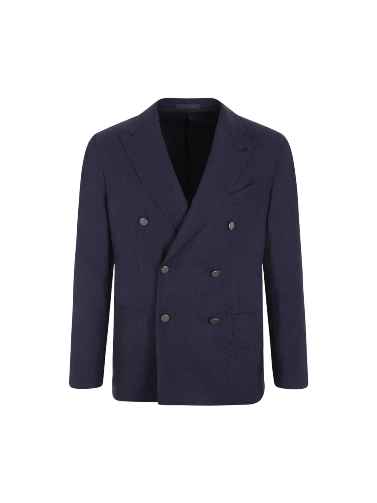 Single-breasted Wool Jacket-CARUSO-JOHN JULIA