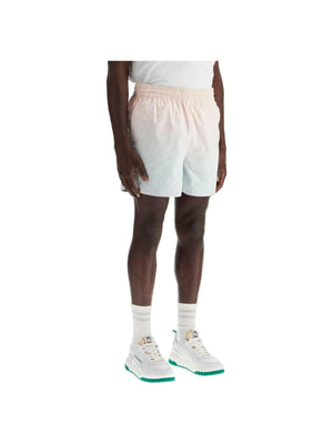 Gradient Laser Detail Track Shorts.