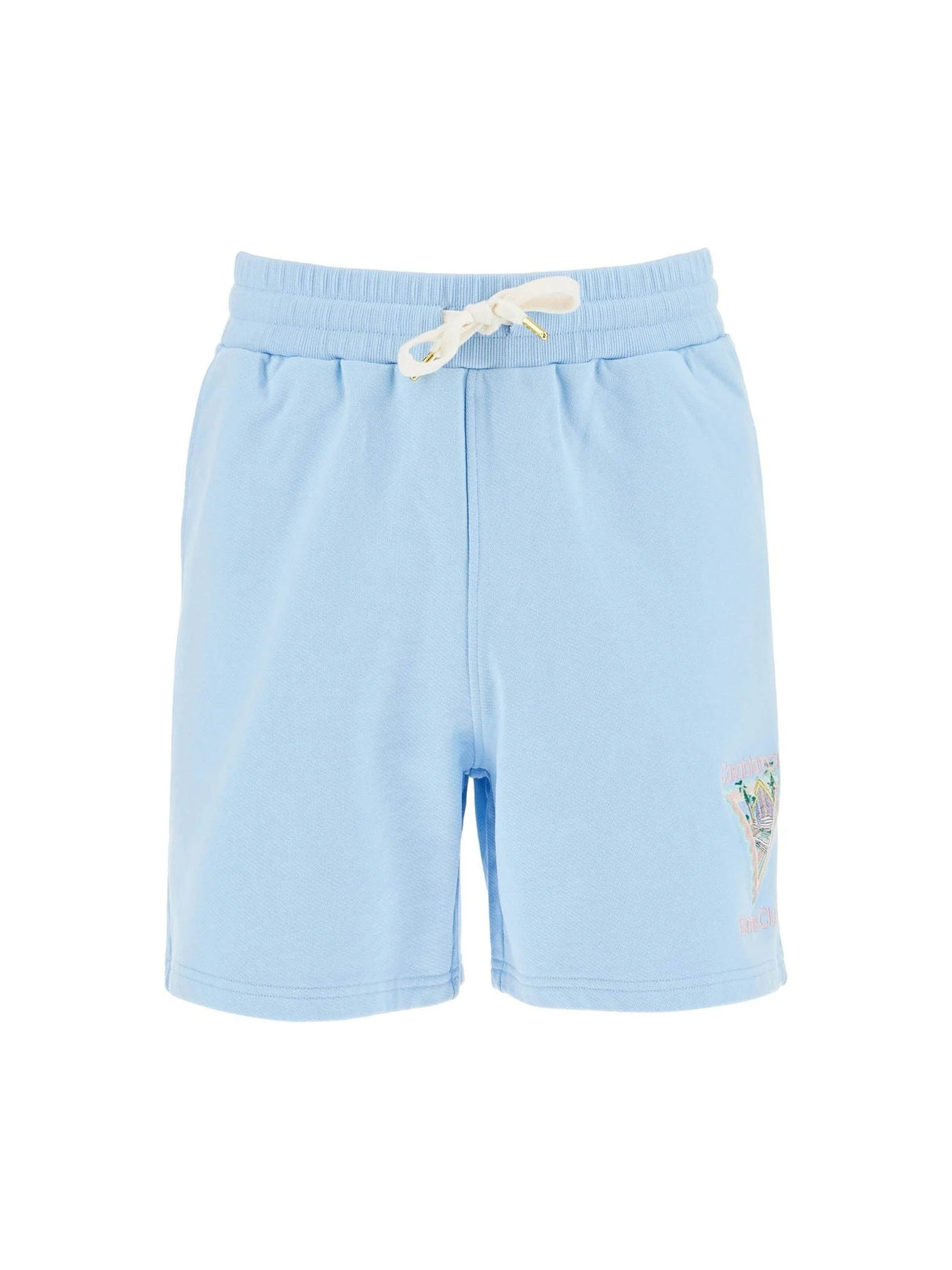 Organic Cotton Shorts With Embroidery