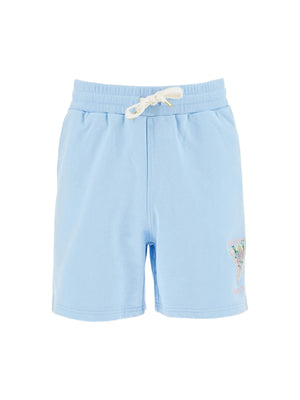 Organic Cotton Shorts With Embroidery