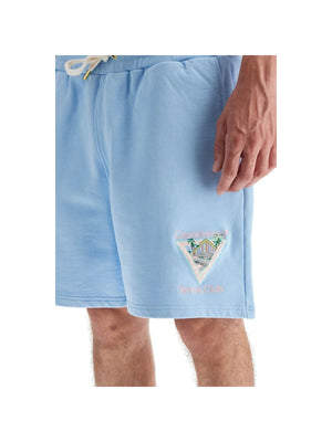 Organic Cotton Shorts With Embroidery