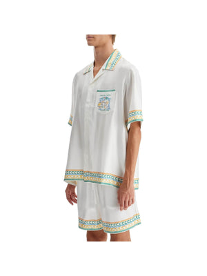 Silk Crayon Temple Tennis Club Shirt