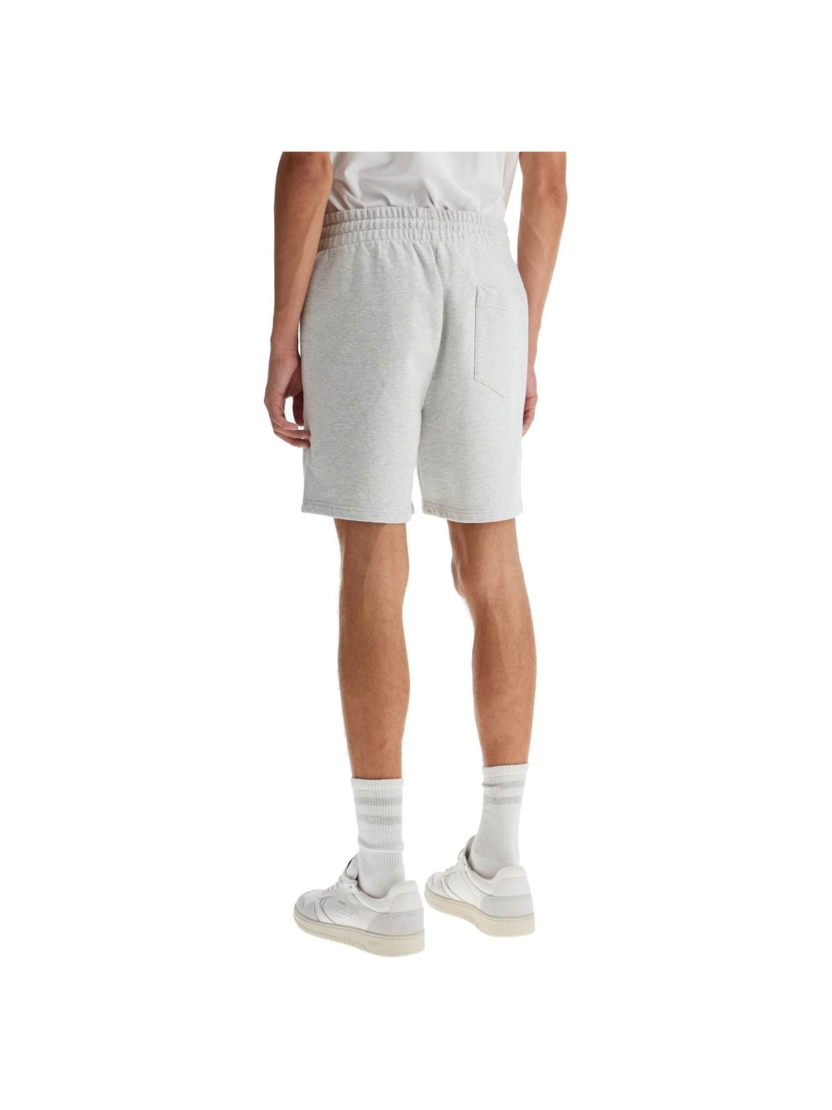 CASABLANCA-Tennis Statues Bermuda Shorts-JOHN JULIA