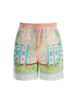 Vase Linen Shorts.