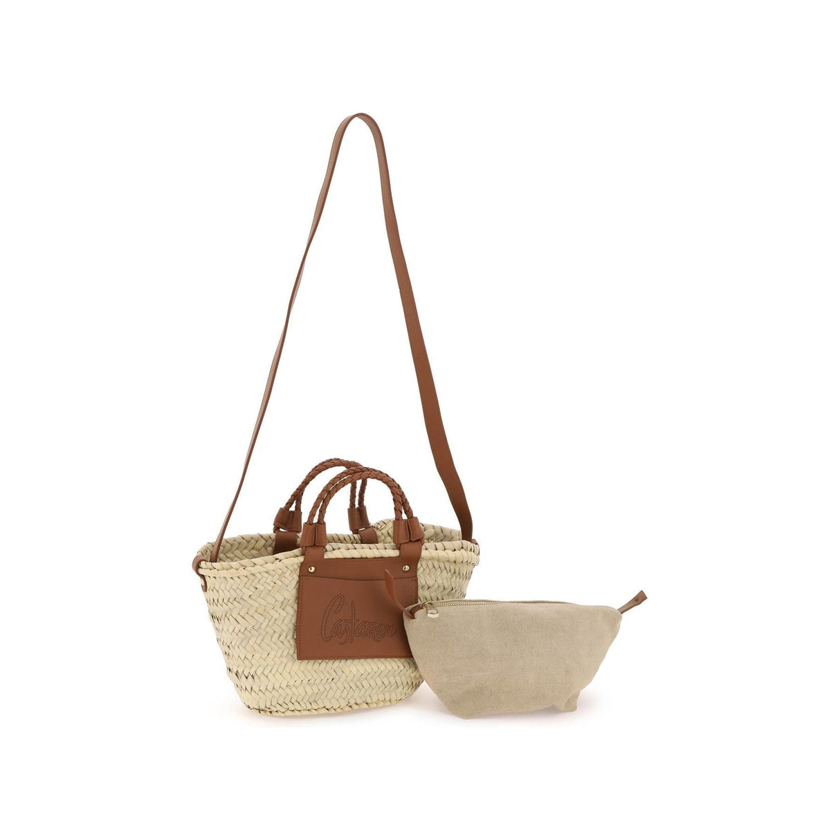 CASTANER-B. LIBRA/152 Raffia Tote Bag -JOHN JULIA.