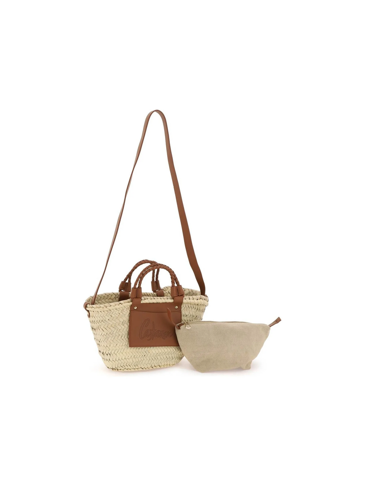 CASTANER-B. LIBRA/152 Raffia Tote Bag -JOHN JULIA.