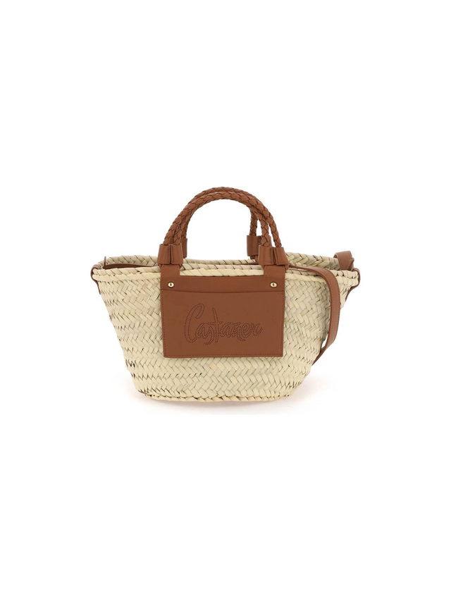 CASTANER-B. LIBRA/152 Raffia Tote Bag -JOHN JULIA.