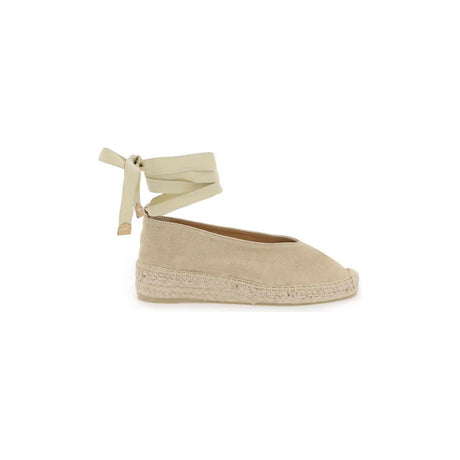 Beige Cotton Gea Ballet Flats Espadrilles CASTANER JOHN JULIA.