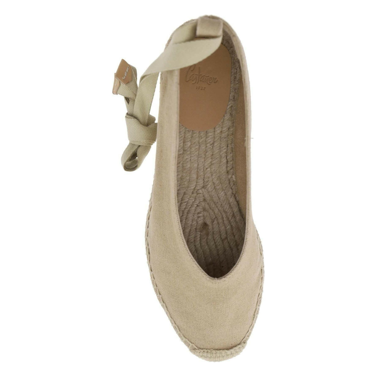 Beige Cotton Gea Ballet Flats Espadrilles CASTANER JOHN JULIA.