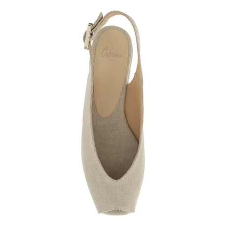 Beige Organic Cotton Canvas Dosalia Espadrilles CASTANER JOHN JULIA.