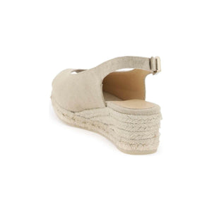 Beige Organic Cotton Canvas Dosalia Espadrilles CASTANER JOHN JULIA.