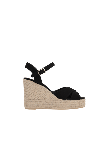 Blaudell Canvas Wedge Sandals-CASTAÑER-JOHN JULIA