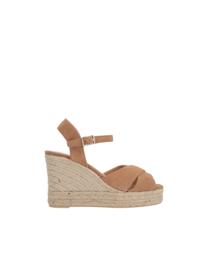 Blaudell Suede Wedge Sandals-CASTAÑER-JOHN JULIA