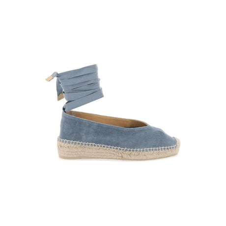 CASTAÑER-Gea Wrap-Up Ballet Flats Espadrilles-JOHN JULIA