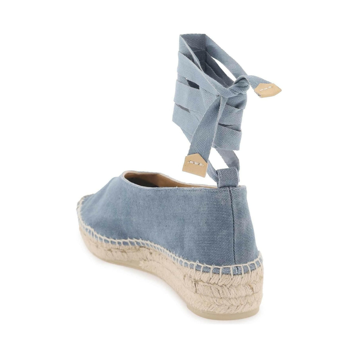 Blue Gea Wrap-Up Ballet Flats Espadrilles CASTANER JOHN JULIA.