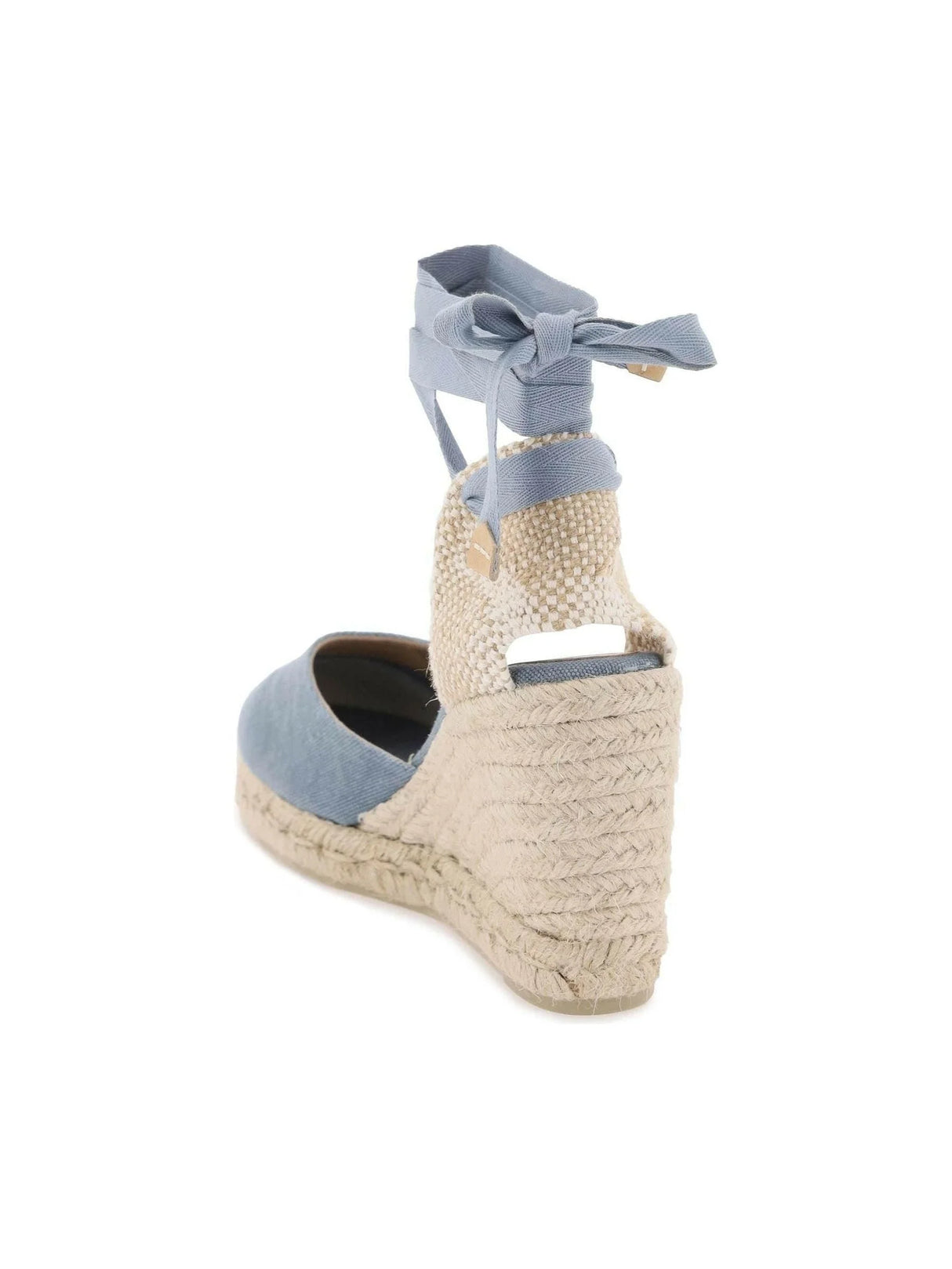 Castaner Carina Wedge Espadrilles 37 Blue