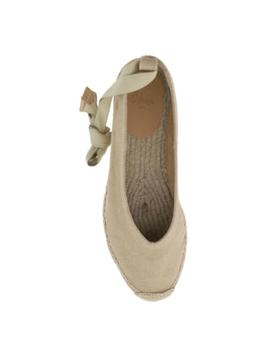 Beige Cotton Gea Ballet Flats Espadrilles CASTANER JOHN JULIA.