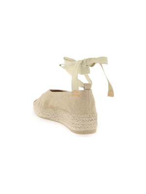 Beige Cotton Gea Ballet Flats Espadrilles CASTANER JOHN JULIA.