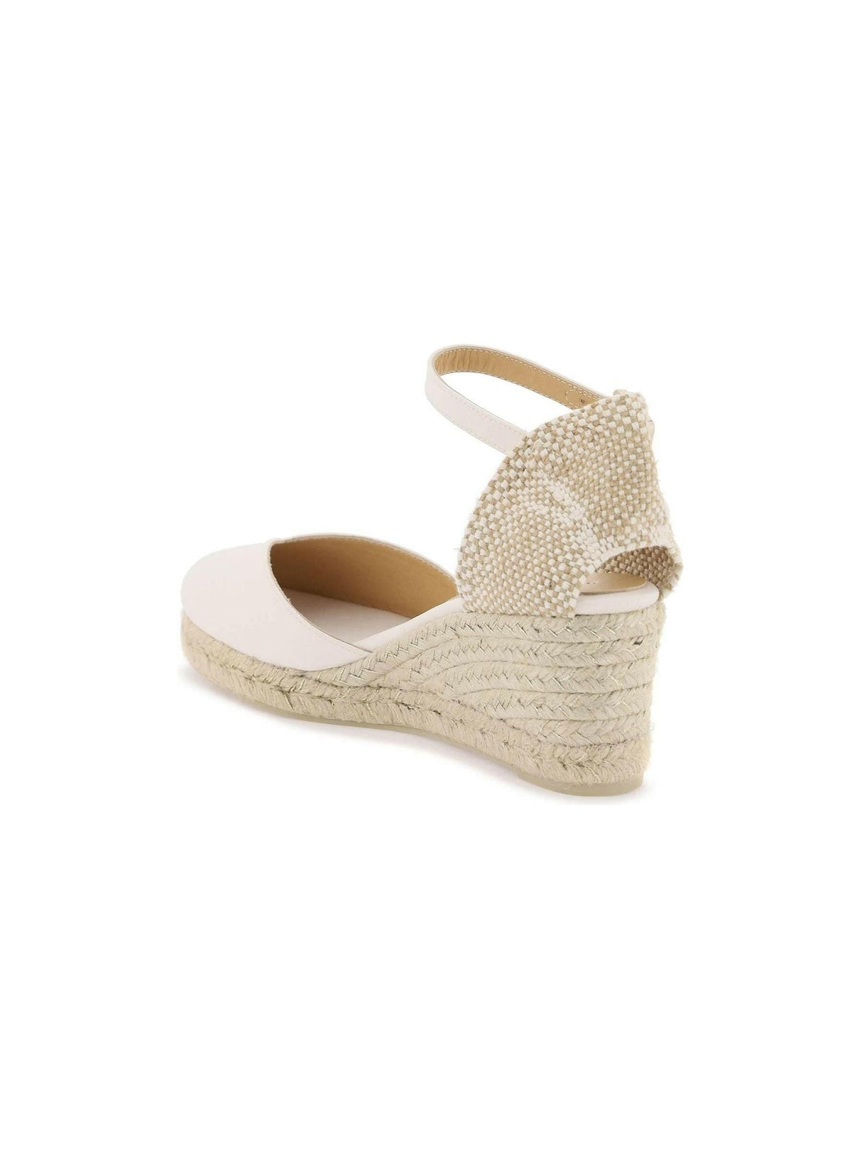 Cream Chiarita Wedge Sandals CASTAÑER JOHN JULIA.