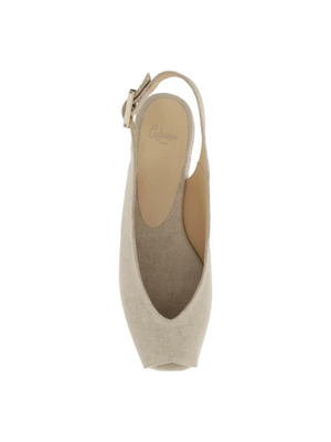 Beige Organic Cotton Canvas Dosalia Espadrilles CASTANER JOHN JULIA.